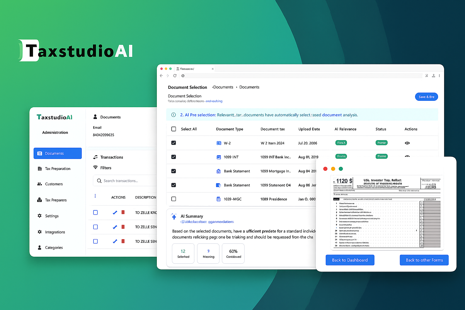 How Tax Studio AI works