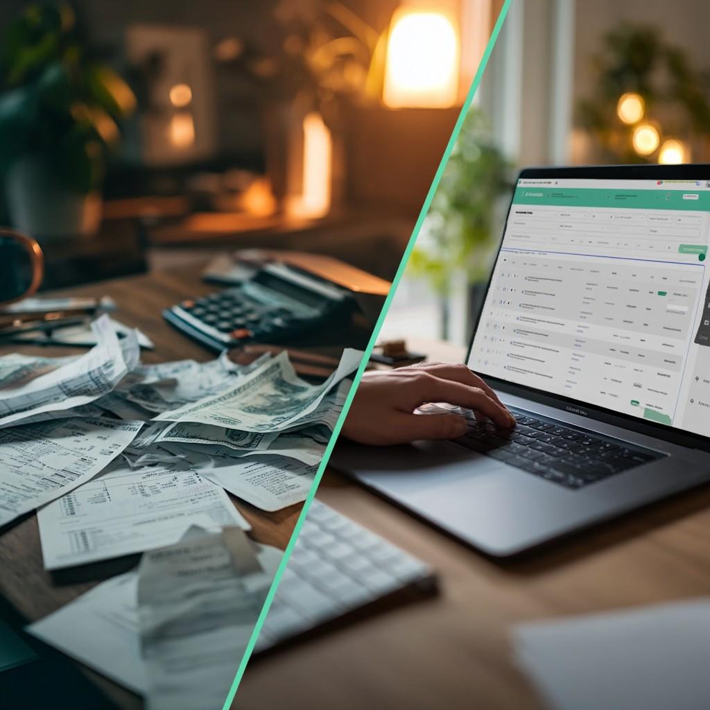 Tax Studio AI 3‑step process visual: documents to extraction to completed form